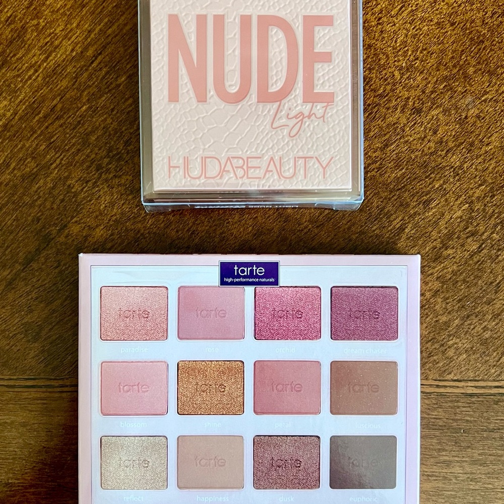 *NIB* Huda NUDE & Tarte Tartelette Juicy Palettes